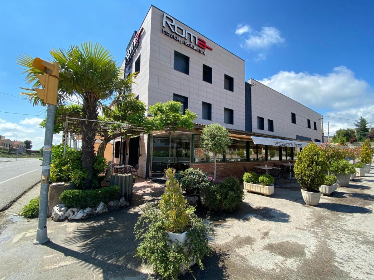 Hostal Restaurant Roma Cubells Exterior foto